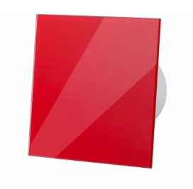 Ventilatoare - Grila decorativa pentru ventilator, sticla, rosu, Dablerom 25-01-173