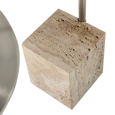 Lampa de masa Korn, 40 W, E27, metal, crom, 58 x 56 x 15 cm, WOOOD 377937-C [6]