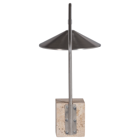 Lampa de masa Korn, 40 W, E27, metal, crom, 58 x 56 x 15 cm, WOOOD 377937-C [4]