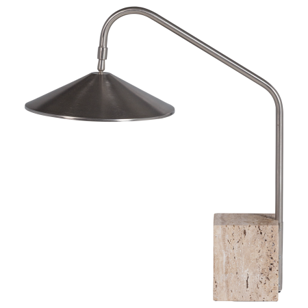Lampa de masa Korn, 40 W, E27, metal, crom, 58 x 56 x 15 cm, WOOOD 377937-C [3]