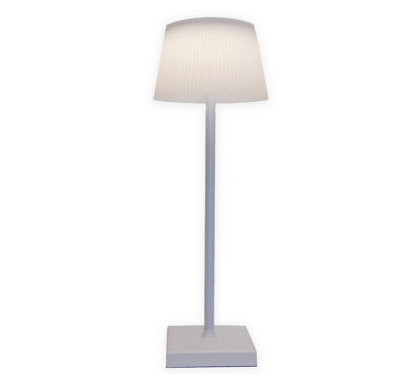 Iluminat decorativ - Lampa de masa LED reincarcabila USB, 4W, 3000K/4000K/5000K, IP44, alb, Dablerom 5-040