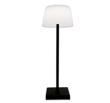 Iluminat decorativ - Lampa de masa LED reincarcabila USB, 4W, 3000K/4000K/5000K, IP44, negru, Dablerom 5-041