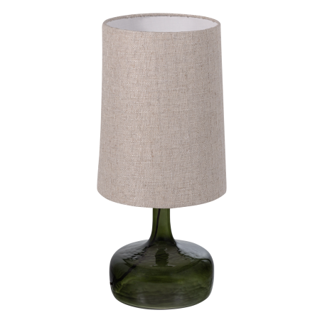 Lampi de masa - Lampa de masa Luma, 40 W, E27, sticla, natur, 60 x 27 x 27 cm, WOOOD 377836-G