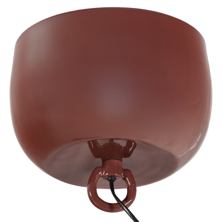 Lampa de masa Mero, 25 W, E27, metal, rosu, 25 x 26 x 26 cm, WOOOD 377883-R [3]