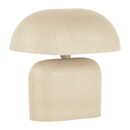 Lampi de masa - Lampa de masa Tilo, 25 W, E27, metal, bej, 26 x 37 x 37 cm, WOOOD 377886-E