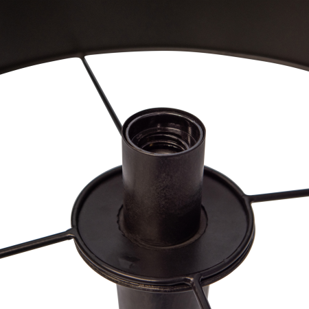 Lampa de podea Blackout Too, 40 W, E27, fier, negru/alama, 151 x 45 x 45 cm, WOOOD 800311-Z [3]