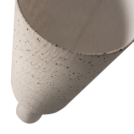 Lampa de podea Loft, 4 W, E27, metal, natur cu puncte negre, 130 x 30 x 30 cm, WOOOD 801396-ND [3]