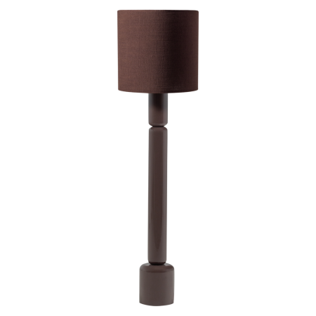 Iluminat decorativ - Lampa de podea Zivian, 40 W, E27, MDF, maro inchis, 160 x 45 x 45 cm, WOOOD 377826-D
