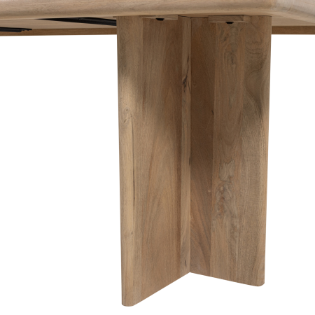Masa dining Ato, lemn de mango, natur, 76 x 180 x 90 cm, WOOOD 377857-N [5]