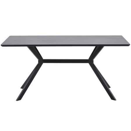 Masa dining Bruno, lemn, negru, 75 x 160 x 90 cm, WOOOD 377219-Z [1]