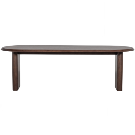 Masa dining Ellips, lemn de mango, nuc, 75 x 240 x 90 cm, vtwonen 400481-W [3]
