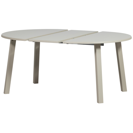 Masa dining extensibila Janne, lemn de stejar, gri Dakar, 75 x 120 x 120 cm, WOOOD 373786-DG [9]