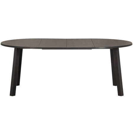 Masa dining extensibila Lange Jan Ø, lemn de stejar, negru intens, 75 x 120 x 120 cm, WOOOD 373786-Z [5]