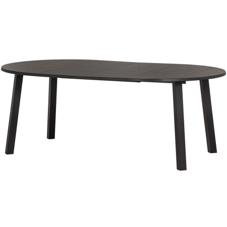 Masa dining extensibila Lange Jan Ø, lemn de stejar, negru intens, 75 x 120 x 120 cm, WOOOD 373786-Z [7]