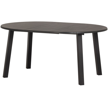 Masa dining extensibila Lange Jan Ø, lemn de stejar, negru intens, 75 x 120 x 120 cm, WOOOD 373786-Z [6]