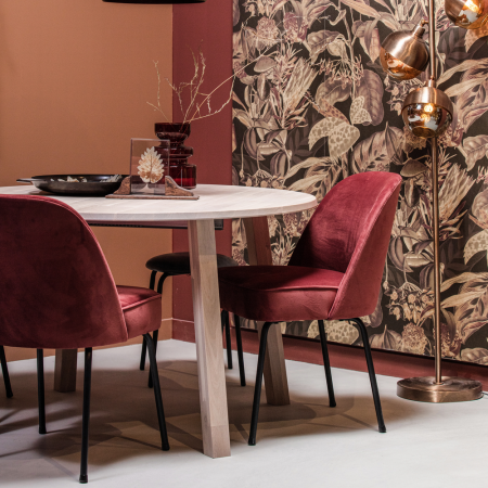 Masa dining extensibila Lange Jan Ø, lemn de stejar, sydney, 75 x 120 x 120 cm, WOOOD 373786-S [1]