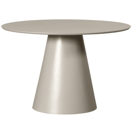 Mese dining - Masa dining Jorre, MDF, bej antichizat, 76 x 120 x 120 cm, WOOOD 340512-A