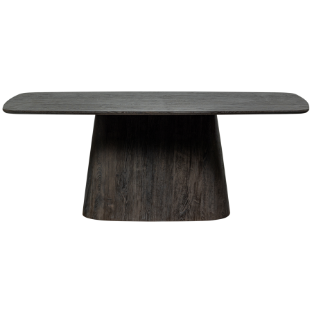Masa dining Leah, lemn, maro inchis, 76 x 200 x 105 cm, WOOOD 377426-D [3]