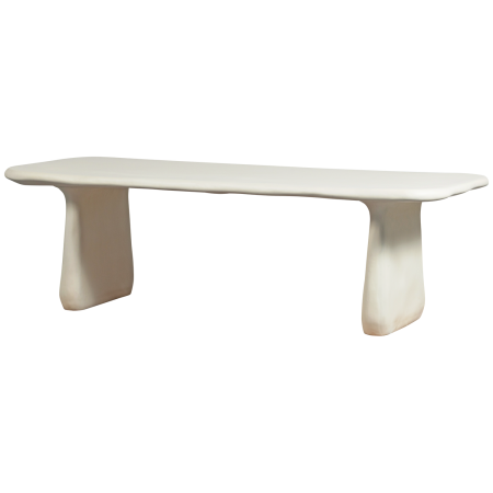 Mese dining - Masa dining Loggia, plastic, natur, 75 x 240 x 100 cm, WOOOD 200413-M