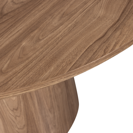 Masa dining Maan, MDF, nuc, 75 x 120 x 120 cm, WOOOD 374032-W [3]