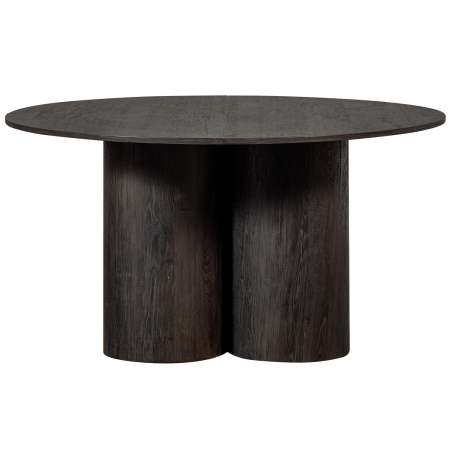 Masa dining Oona, MDF, maro inchis, 75 x 140 x 140 cm, WOOOD 374071-D [3]