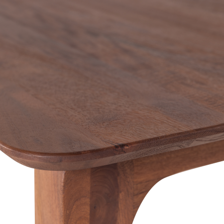 Masa dining Rubo, lemn de mango, maro, 77 x 180 x 95 cm, WOOOD 377949-B [5]