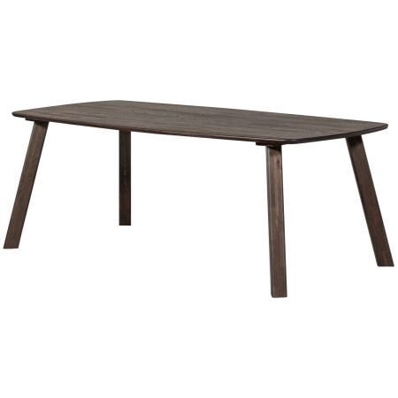 Masa dining Tablo, lemn de stejar, maro mystic, 74 x 220 x 100 cm, WOOOD 375100-MB [2]