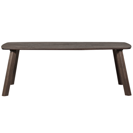 Masa dining Tablo, lemn de stejar, maro mystic, 74 x 220 x 100 cm, WOOOD 375100-MB [1]