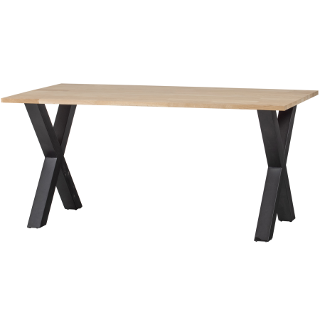 Mese dining - Masa dining Tablo, lemn de stejar, natur, 75 x 180 x 90 cm, WOOOD 376015-A