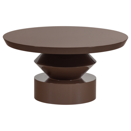 Masute cafea - Masuta de cafea Auren, MDF, maro, 42 x 80 x 80 cm, WOOOD 377819-B