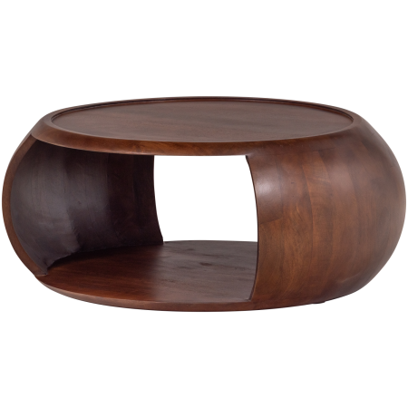 Masute cafea - Masuta de cafea Cole, lemn de mango, maro, 36 x 72 x 72 cm, WOOOD 377537-B