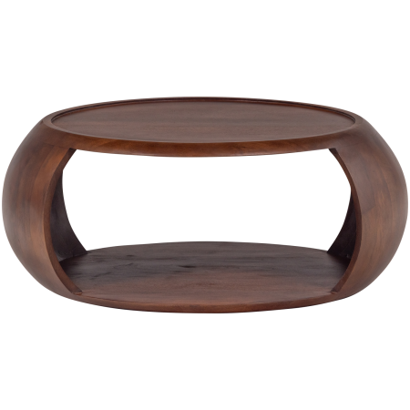Masuta de cafea Cole, lemn de mango, maro, 36 x 72 x 72 cm, WOOOD 377537-B [2]