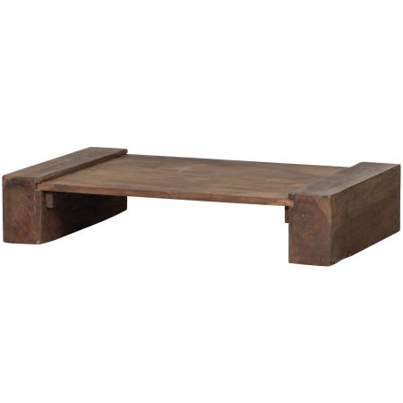 Masute cafea - Masuta de cafea Cuno, lemn, maro inchis, 30 x 70 x 120 cm, WOOOD 373970-B