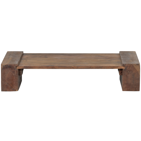 Masuta de cafea Cuno, lemn, maro inchis, 30 x 70 x 120 cm, WOOOD 373970-B [2]