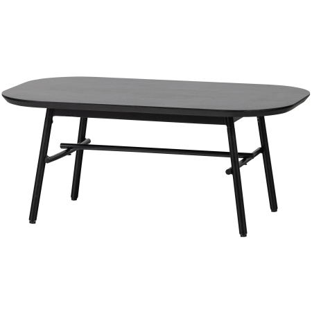 Masute cafea - Masuta de cafea Elegance, lemn de mango, negru, 43 x 100 x 60 cm, vtwonen 400448-Z