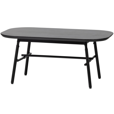 Masuta de cafea Elegance, lemn de mango, negru, 43 x 100 x 60 cm, vtwonen 400448-Z [6]