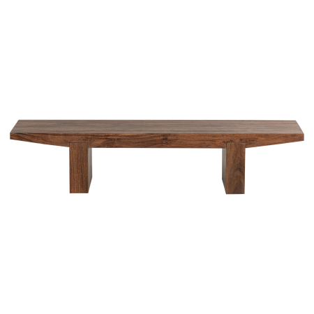 Masuta de cafea Eron, lemn de salcam, maro, 32 x 152 x 48 cm, WOOOD 377839-B [3]