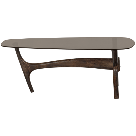 Masuta de cafea Flash, lemn de mango, nuc, 42 x 110 x 60 cm, WOOOD 801350-W [3]