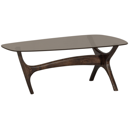 Masute cafea - Masuta de cafea Flash, lemn de mango, nuc, 42 x 110 x 60 cm, WOOOD 801350-W