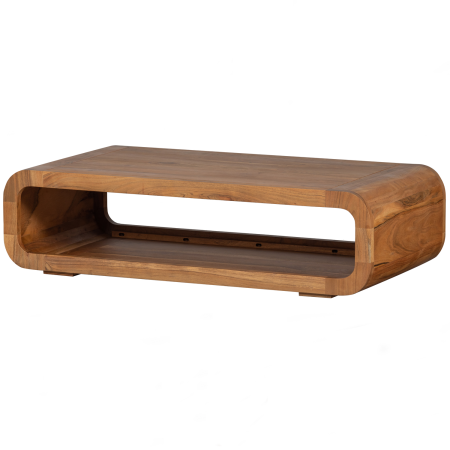Masute cafea - Masuta de cafea Kin, lemn, natur, 32 x 120 x 60 cm, WOOOD 200370-N