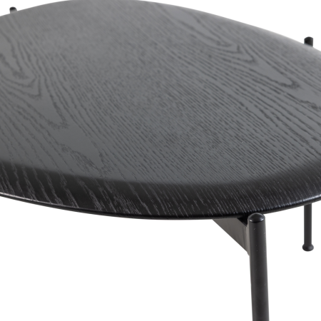 Masuta de cafea Kota, MDF, negru, 36 x 92 x 68 cm, WOOOD 377832-Z [7]