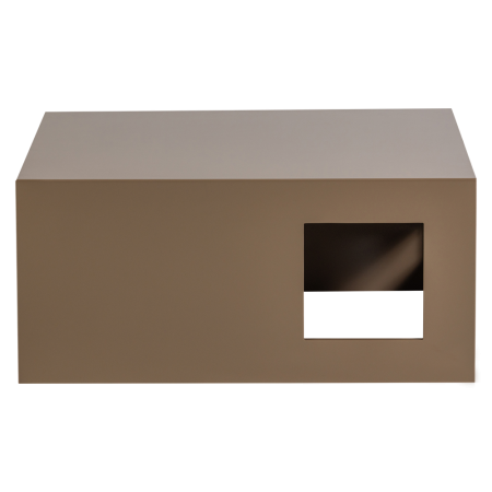 Masuta de cafea Modern, MDF, nisipiu, 40 x 88 x 88 cm, vtwonen 400555-Z [2]