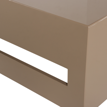 Masuta de cafea Modern, MDF, nisipiu, 40 x 88 x 88 cm, vtwonen 400555-Z [4]