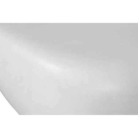 Masuta de cafea Pebble, argila armata cu fibra de sticla, alb, 28 x 100 x 43 cm, vtwonen 377515-W [6]