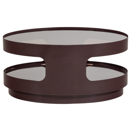 Masuta de cafea Sero, metal, maro, 32 x 70 x 70 cm, WOOOD 377934-B [4]