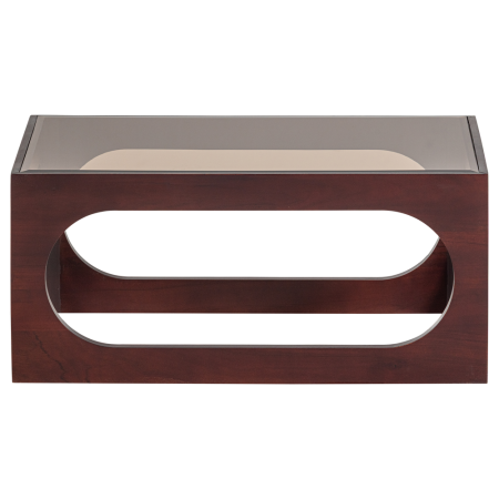 Masuta de cafea Trax, lemn de salcam, maro, 35 x 77 x 50 cm, WOOOD 377932-B [2]