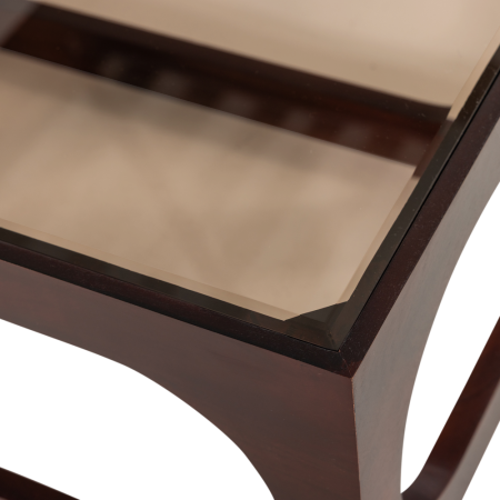 Masuta de cafea Trax, lemn de salcam, maro, 35 x 77 x 50 cm, WOOOD 377932-B [4]