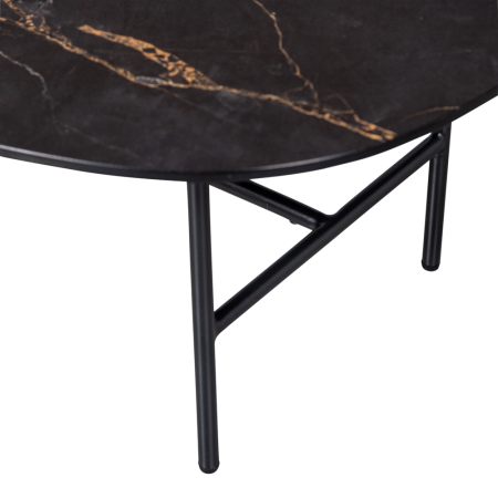 Masuta de cafea Vajen, portelan, negru, 34 x 80 x 60 cm, WOOOD 373987-Z [7]