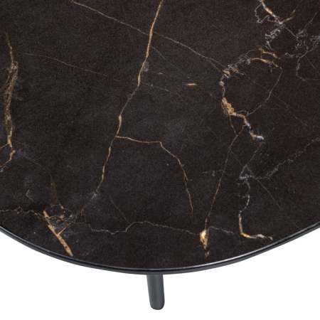 Masuta de cafea Vajen, portelan, negru, 38 x 70 x 70 cm, WOOOD 373988-Z [6]