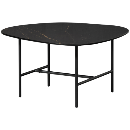 Masuta de cafea Vajen, portelan, negru, 38 x 70 x 70 cm, WOOOD 373988-Z [5]